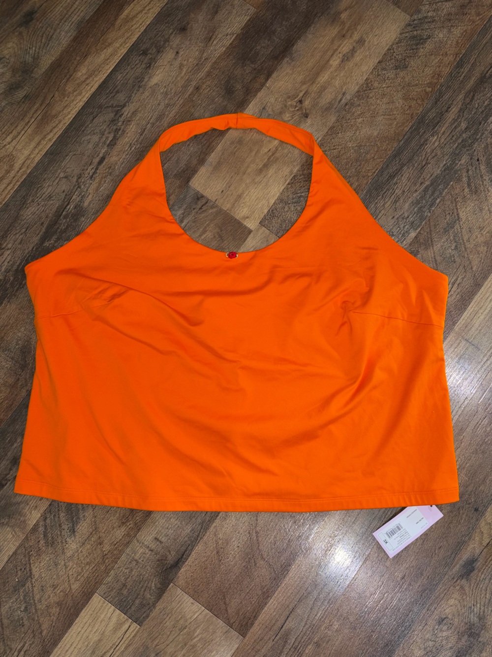 NEW Wild Fable Orange Halter Neck Cropped Top  Size 3X
